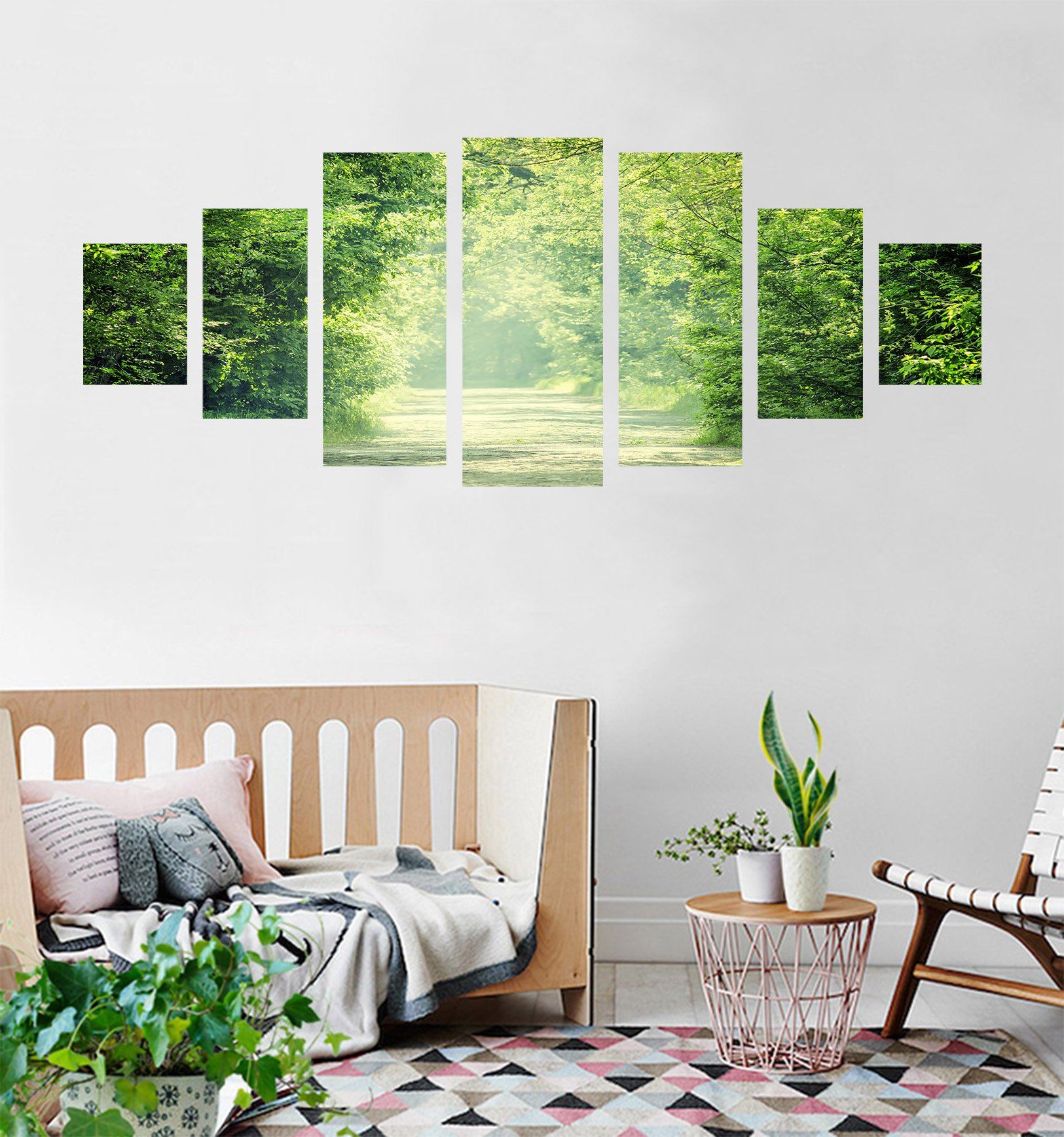 3D Nature Trail 077 Unframed Print Wallpaper Wallpaper AJ Wallpaper 