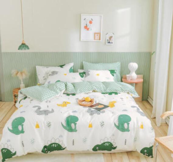 3D Cute Dinosaur 40077 Bed Pillowcases Quilt