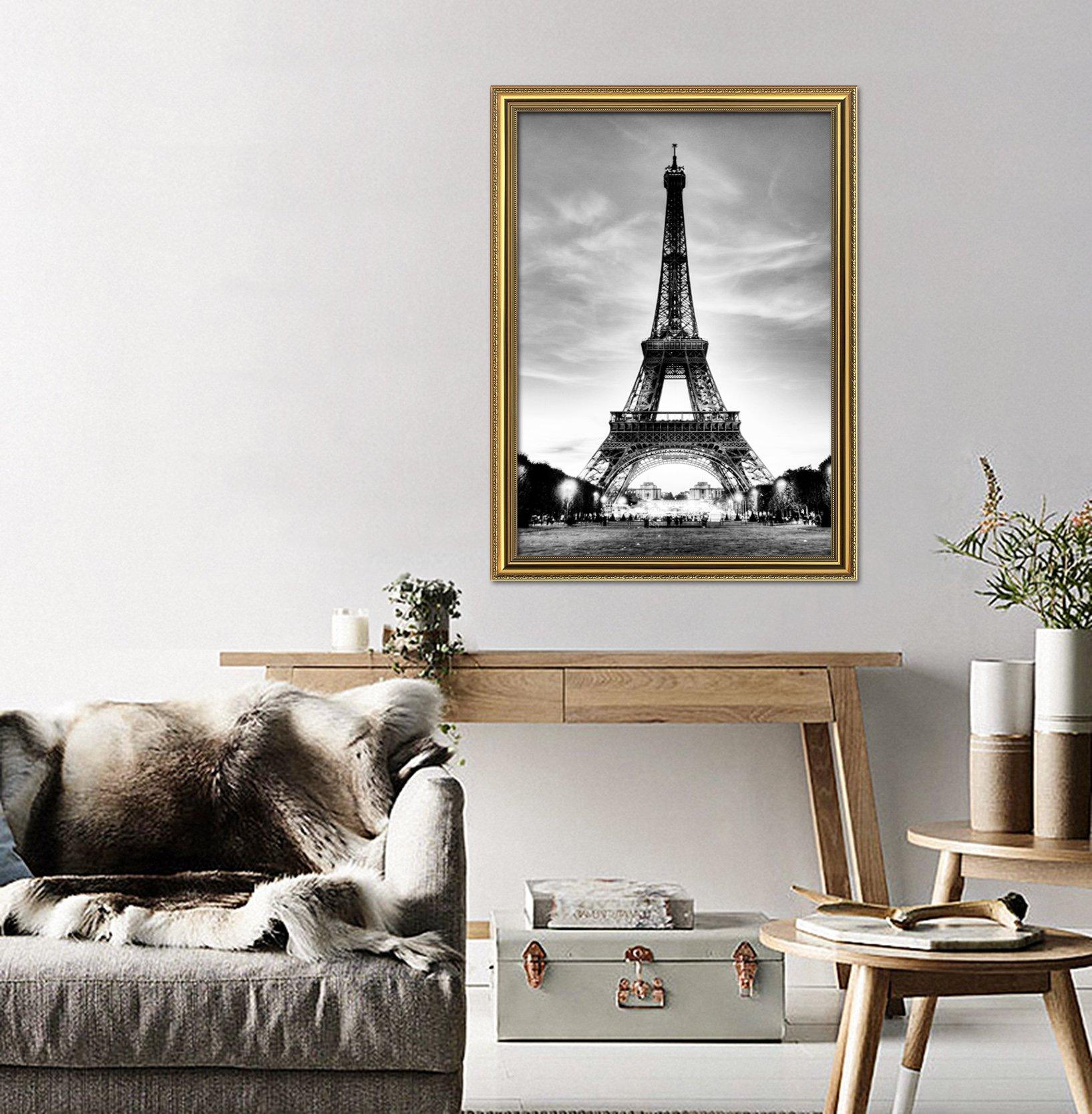 3D Tall Tower 004 Fake Framed Print Painting Wallpaper AJ Creativity Home 