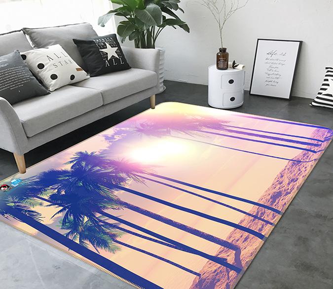 3D Sunshine Coco Beach 382 Non Slip Rug Mat Mat AJ Creativity Home 