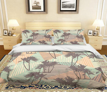 3D Coconut Pattern 078 Bed Pillowcases Quilt Wallpaper AJ Wallpaper 