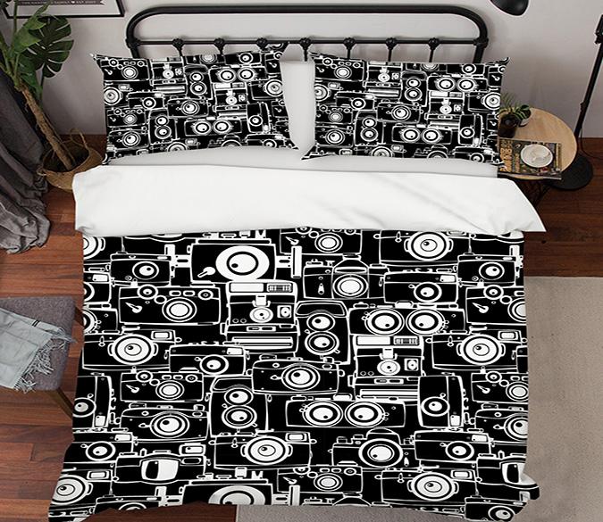 3D Telescope Black 025 Bed Pillowcases Quilt Wallpaper AJ Wallpaper 