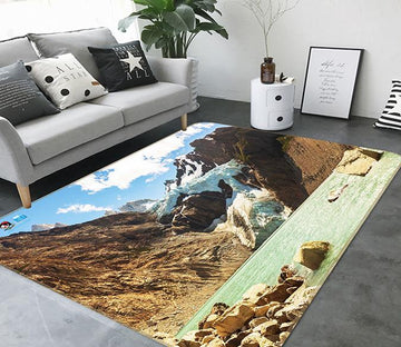 3D Melting Mountain 408 Non Slip Rug Mat Mat AJ Creativity Home 