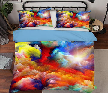 3D Color Nebula 108 Bed Pillowcases Quilt Wallpaper AJ Wallpaper 