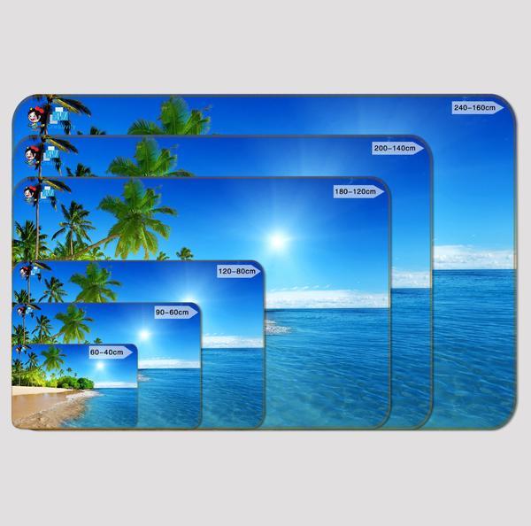 3D Sunshine Waterfall 522 Non Slip Rug Mat Mat AJ Creativity Home 