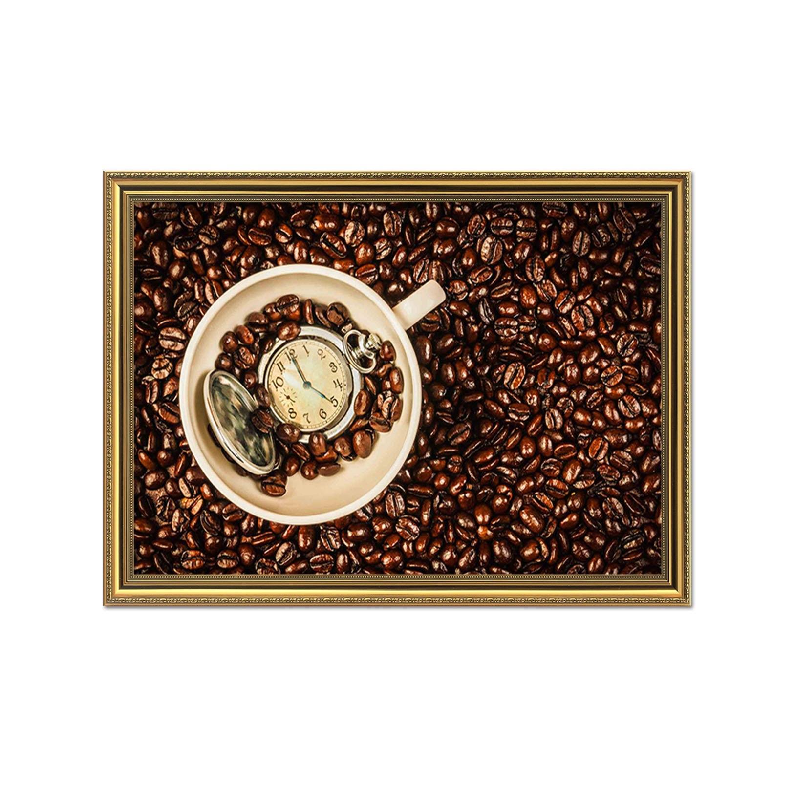 3D Coffee Beans 118 Fake Framed Print Painting Wallpaper AJ Creativity Home 