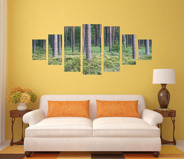 3D The woods 096 Unframed Print Wallpaper Wallpaper AJ Wallpaper 