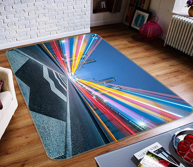 3D Rapid Road 163 Non Slip Rug Mat Mat AJ Creativity Home 