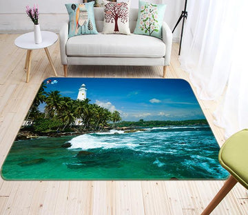 3D Lighthouse Coco 406 Non Slip Rug Mat Mat AJ Creativity Home 