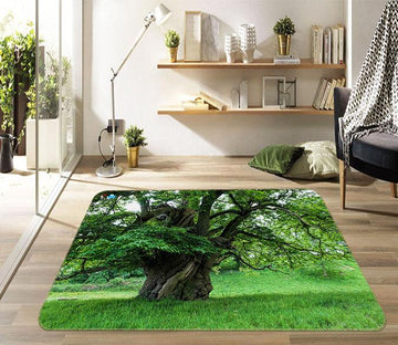 3D Lush Tree 442 Non Slip Rug Mat Mat AJ Creativity Home 