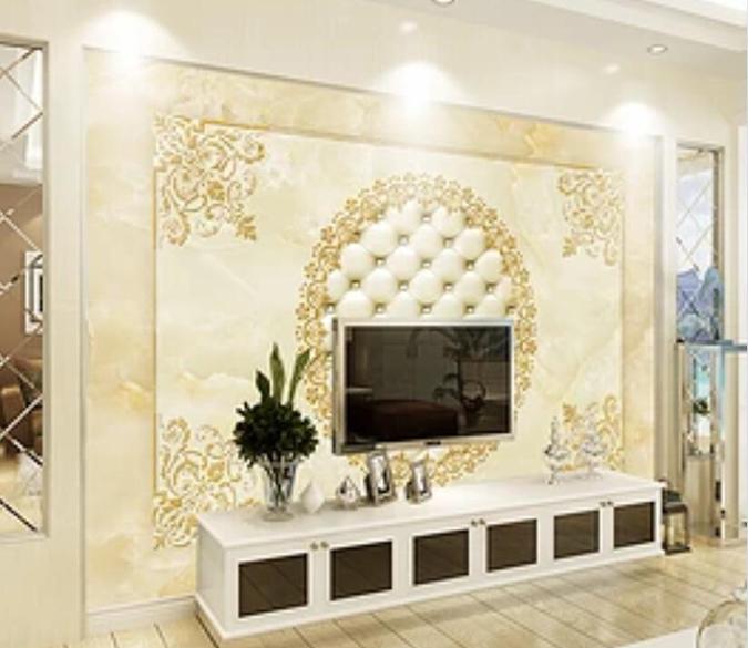 3D Marble Flower 1054 Wall Murals Wallpaper AJ Wallpaper 2 