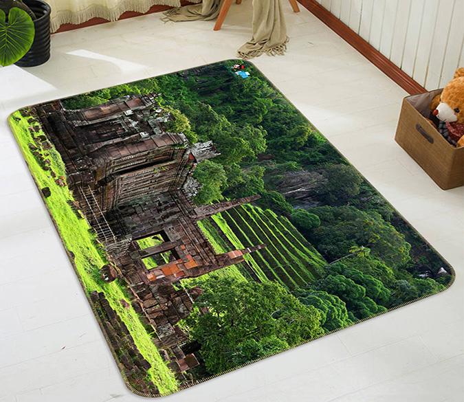 3D Lawn Artwork 402 Non Slip Rug Mat Mat AJ Creativity Home 