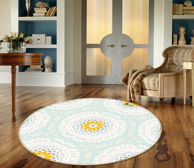 3D Cartoon Pictures 275 Round Non Slip Rug Mat Mat AJ Creativity Home 