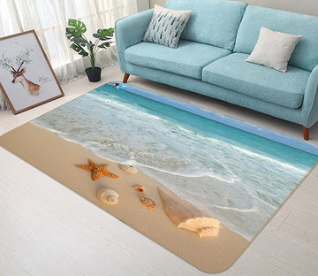 3D Beach Starfish 539 Non Slip Rug Mat Mat AJ Creativity Home 