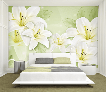 3D Blooming Brightly 391 Wallpaper AJ Wallpaper 