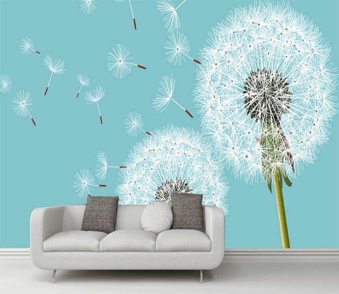 3D Beautiful Dandelion 175 Wallpaper AJ Wallpaper 