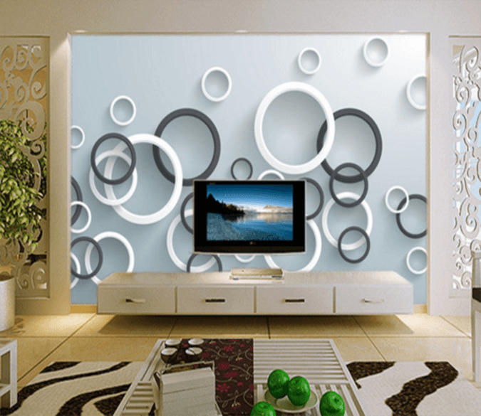 3D Circle Display 026 Wallpaper AJ Wallpaper 