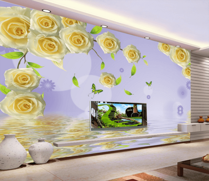 3D Rose River 231 Wallpaper AJ Wallpaper 