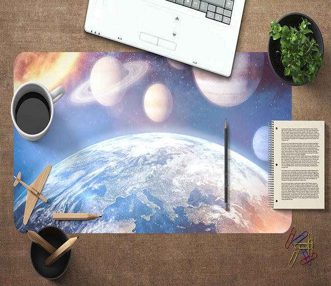 3D Earth Planet 058 Desk Mat Mat AJ Creativity Home 