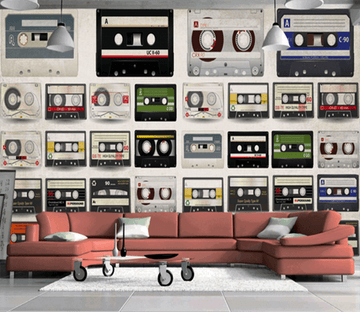 3D Magnetic Tape 436 Wallpaper AJ Wallpaper 