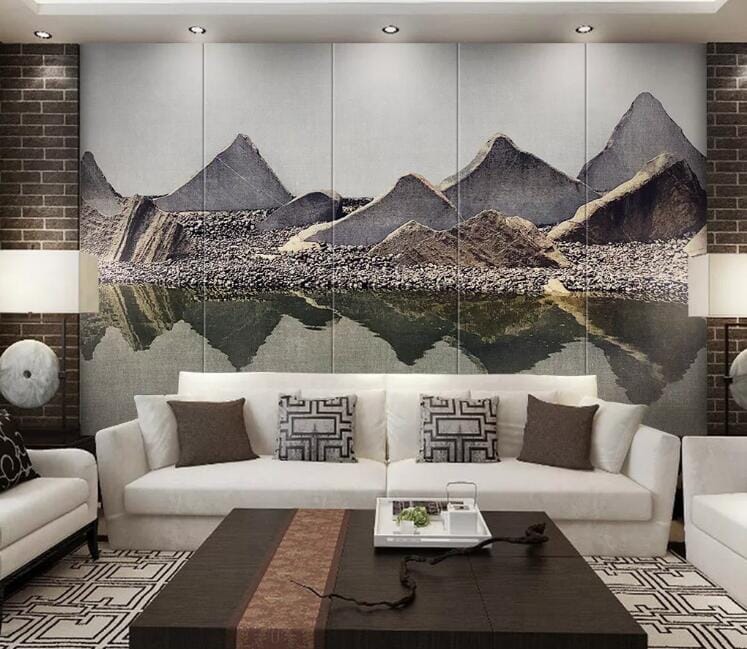 3D Valley River WC211 Wall Murals