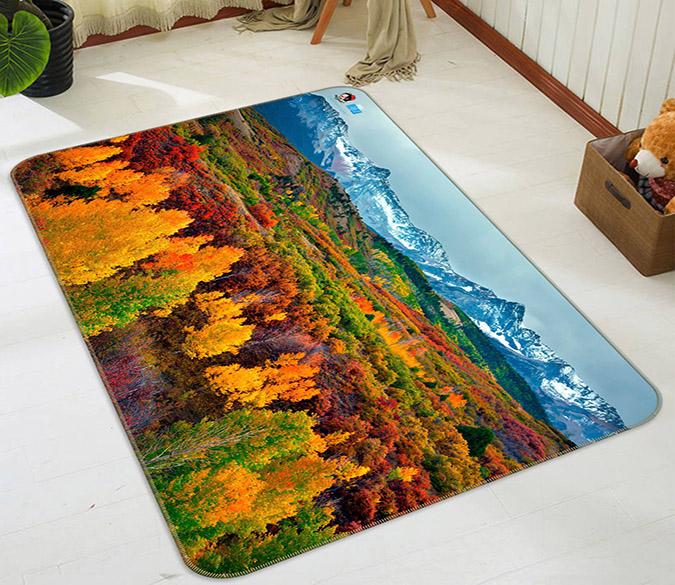 3D Maple Forest 485 Non Slip Rug Mat Mat AJ Creativity Home 