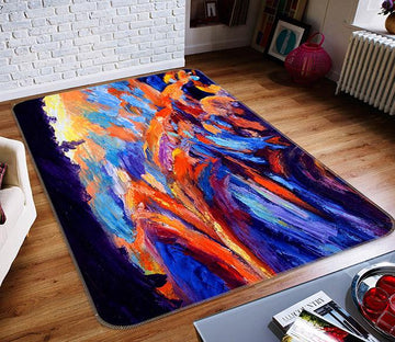 3D Oil Painting Sky 421 Non Slip Rug Mat Mat AJ Creativity Home 