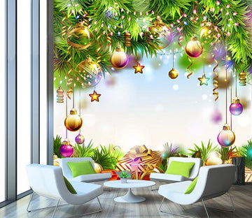 3D Christmas Ball Ornaments 088 Wallpaper AJ Wallpaper 