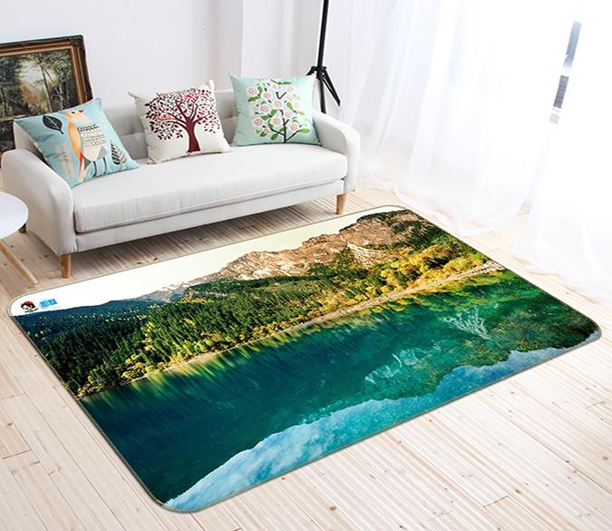 3D Lake Water 516 Non Slip Rug Mat Mat AJ Creativity Home 