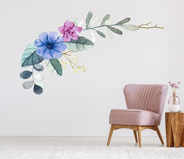 3D Flower Branch 218 Wall Stickers Wallpaper AJ Wallpaper 