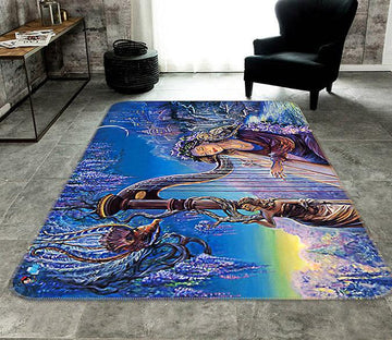 3D Bomb Harp 341 Non Slip Rug Mat Mat AJ Creativity Home 