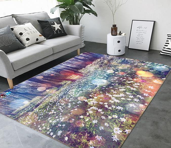 3D Halo Flower 478 Non Slip Rug Mat Mat AJ Creativity Home 