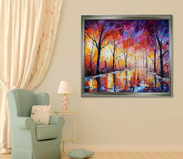 3D Landscape Painting 182 Fake Framed Print Painting Wallpaper AJ Creativity Home 