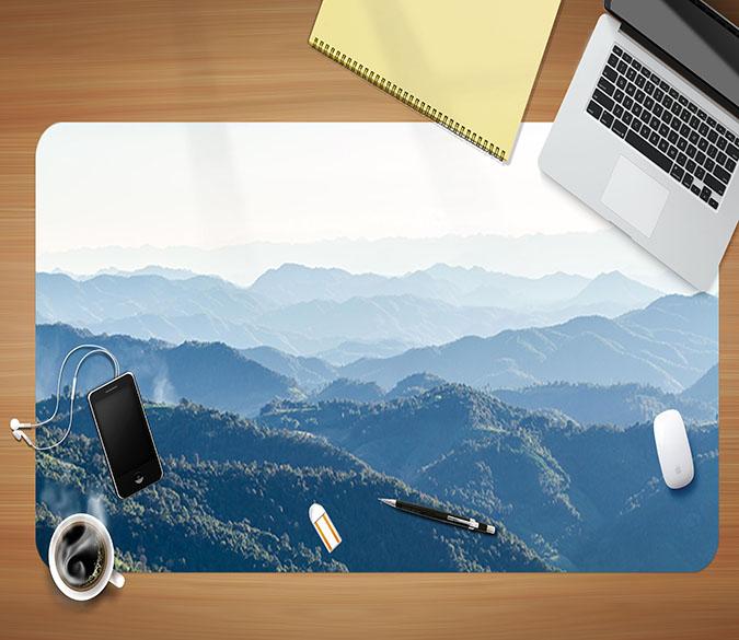 3D Mountain Peak 002 Desk Mat Mat AJ Creativity Home 