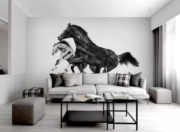 3D Horse 1101 Wall Murals Wallpaper AJ Wallpaper 2 