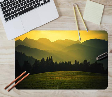 3D Field Mountain 091 Desk Mat Mat AJ Creativity Home 