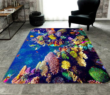 3D Deep Sea Coral 381 Non Slip Rug Mat Mat AJ Creativity Home 