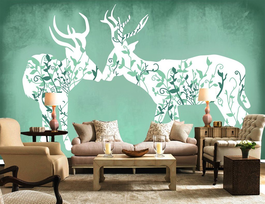 3D Elk 228 Wall Murals Wallpaper AJ Wallpaper 2 