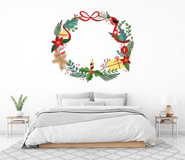 3D Garland Candle 152 Wall Stickers Wallpaper AJ Wallpaper 