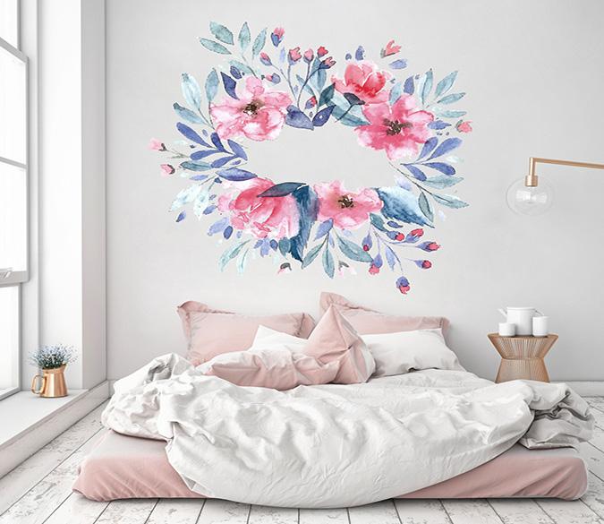 3D Ink Painting Garland 160 Wall Stickers Wallpaper AJ Wallpaper 