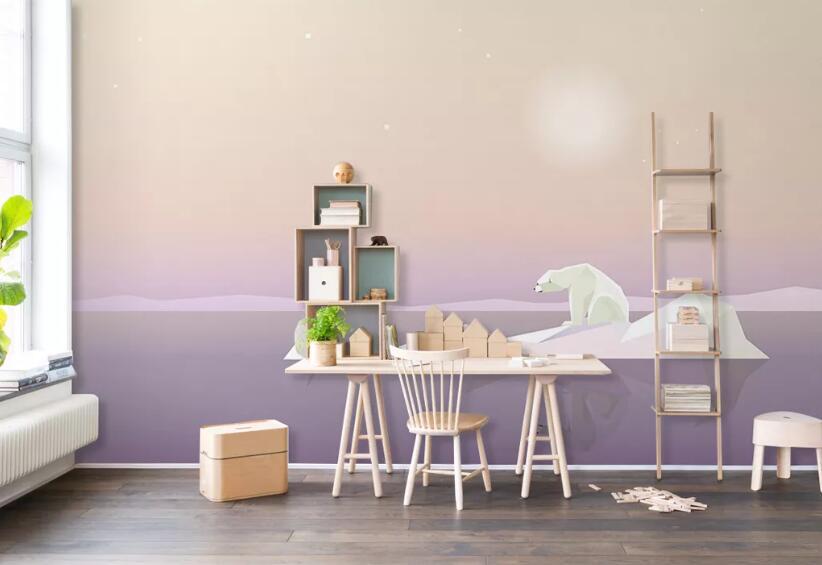 3D Wood Bear 1060 Wall Murals Wallpaper AJ Wallpaper 2 