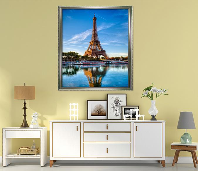 3D High Tower 052 Fake Framed Print Painting Wallpaper AJ Creativity Home 