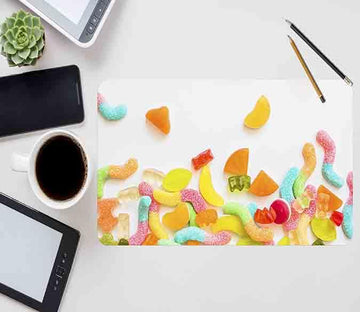 3D Colored Candy 035 Desk Mat Mat AJ Creativity Home 