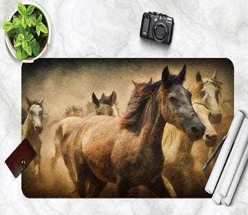 3D Running Horse 179 Desk Mat Mat AJ Creativity Home 