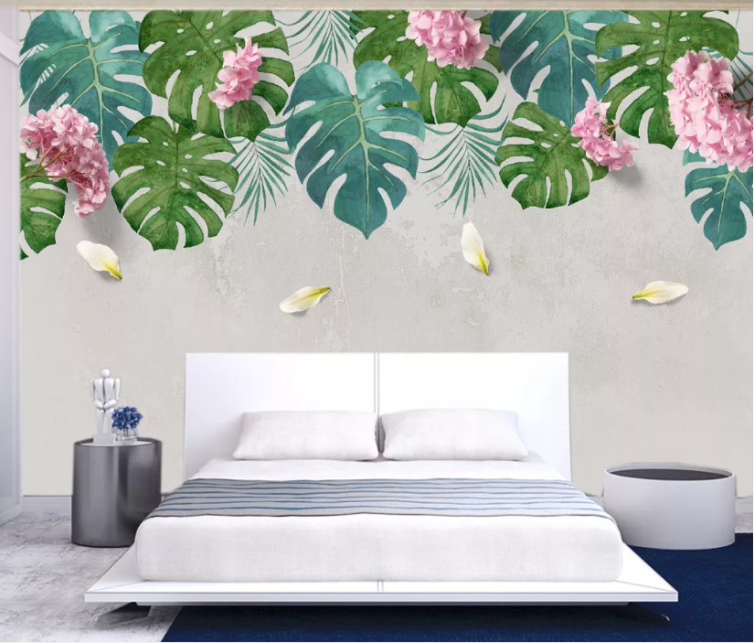 3D Flower Petals WC1474 Wall Murals