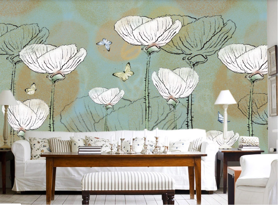 3D Small Butterfly WC485 Wall Murals