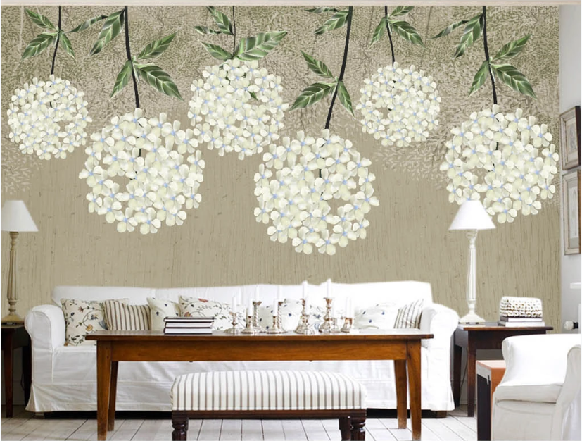 3D Embroidered WC466 Wall Murals