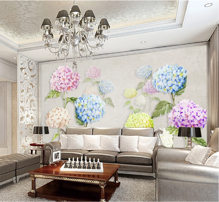 3D Color Flower WC171 Wall Murals