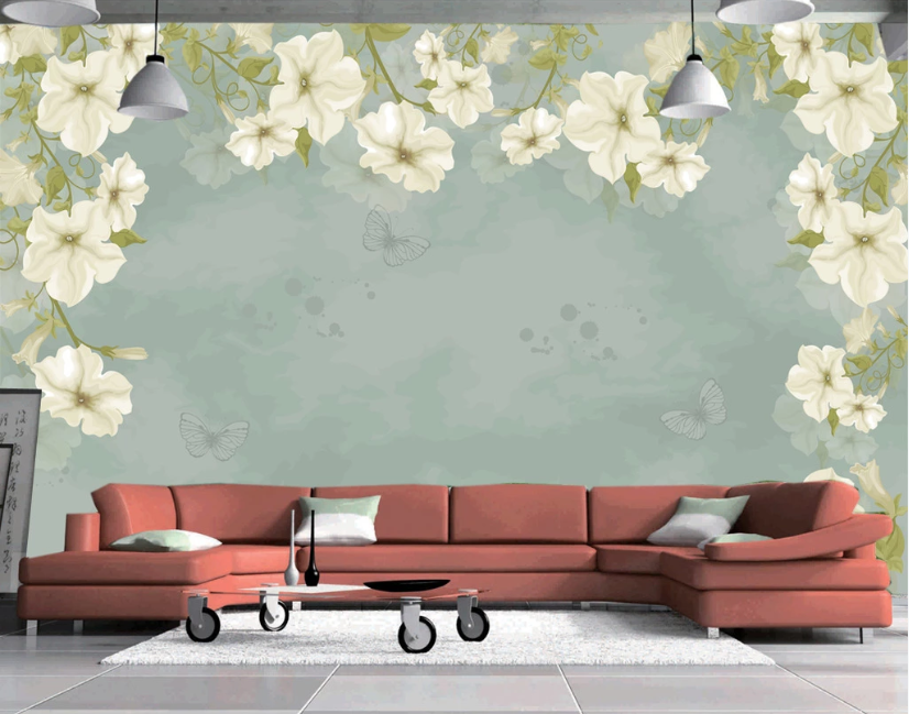 3D Blooming Lily WC104 Wall Murals