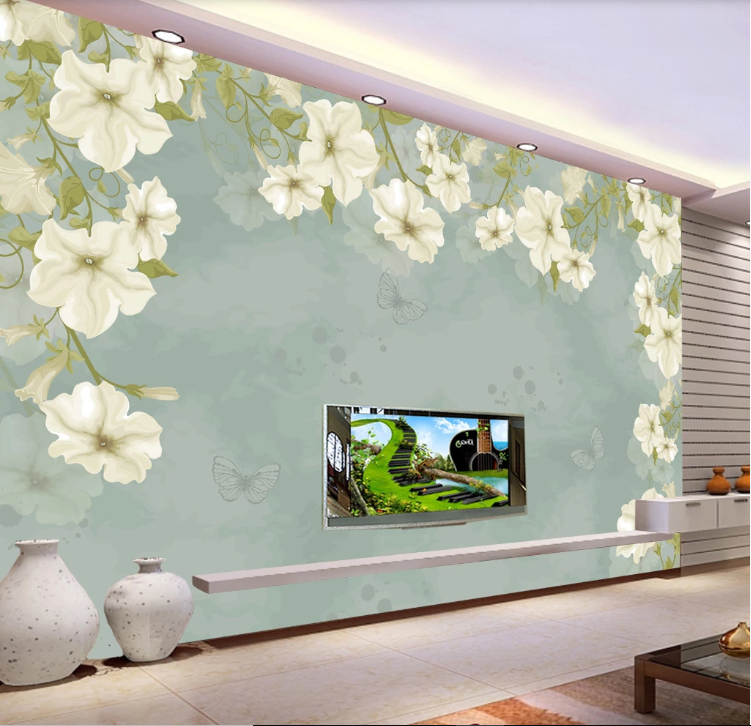 3D Blooming Lily WC104 Wall Murals